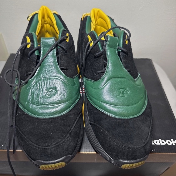 Men’s Reebok Answer 5 V Bethel High School Iverson Green Sz 11.5 Sneakers FX7199 - Picture 11 of 12